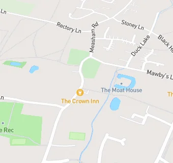 map for The Crown Inn Appleby Magna