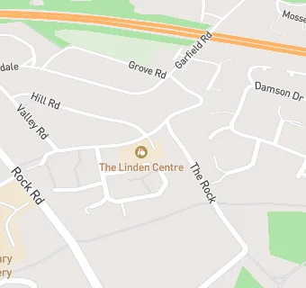 map for The Linden Centre