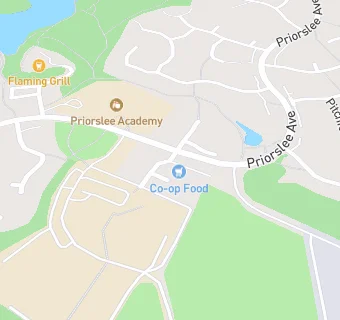 map for Priorslee Pharmacy