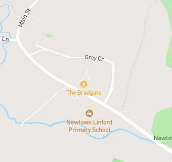 map for Newtown Linford Cricket Club