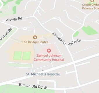 map for Samuel Johnson Community Hospital