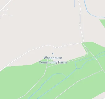 map for Woodhouse Farm & Garden CIC