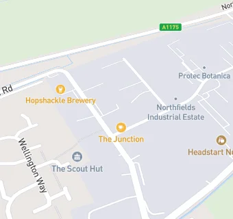 map for The Junction