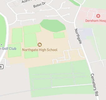 map for Northgate High School