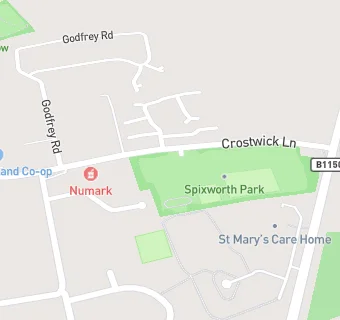 map for Spixworth Village Hall & Social Club