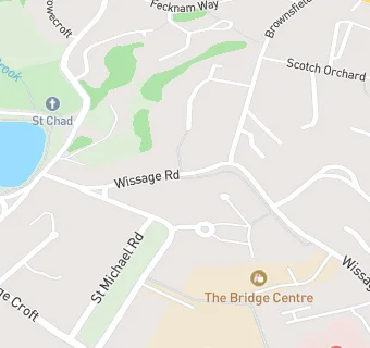 map for The Bridge Centre