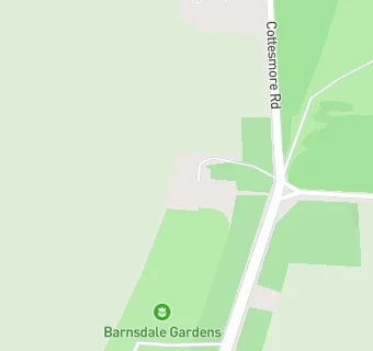 map for The Barnsdale