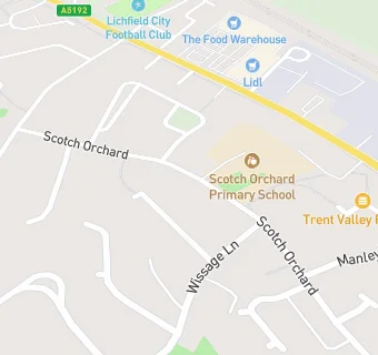 map for Scotch Orchard Primary School