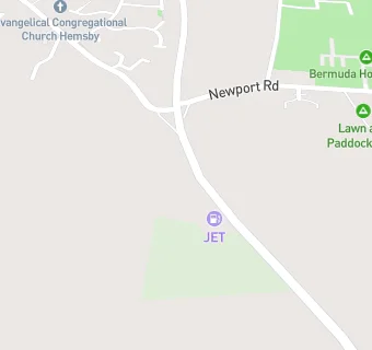 map for Hemsby Service Station