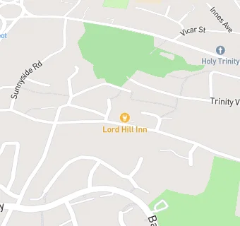 map for Lord Hill Inn