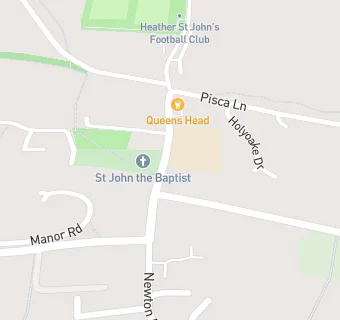 map for Leicestershire Traded Services At Heather Primary School