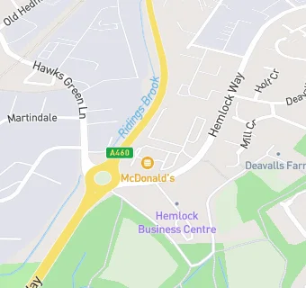 map for McDonalds