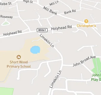 map for Short Wood Primary School