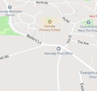 map for Hemsby Sports & Social Club