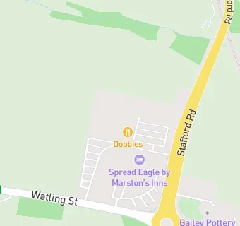 map for Dobbies Garden World Restaurant