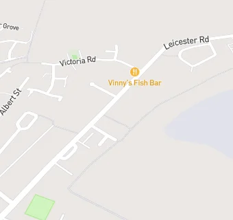 map for Ibstock Bowling Club