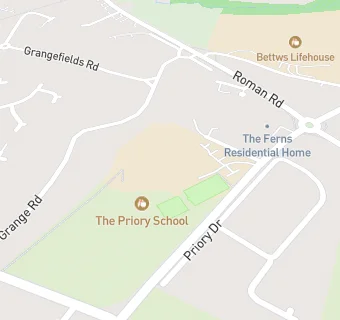 map for The Priory School