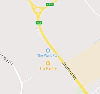 map for The Lichfield Pantry