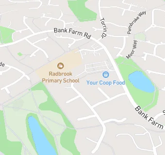 map for Radbrook House