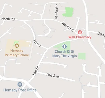 map for Hemsby Fish and Chips