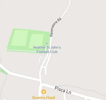 map for Heather St John Football Club