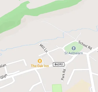 map for Guilsfield Lunch Club