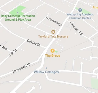 map for The Grove