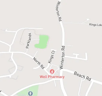 map for Hemsby Medical Centre