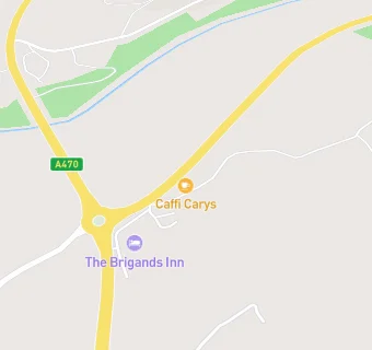 map for Caffi Carys