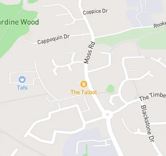 map for Talbot Inn