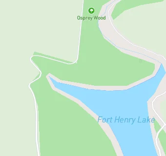 map for Fort Henry