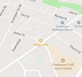 map for Village Cafe