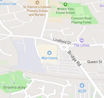 map for Morrisons Pharmacy