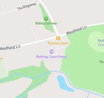 map for Rothley Court Hotel