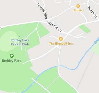 map for The Blue Bell Inn