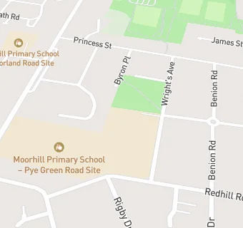 map for Redhill Primary School