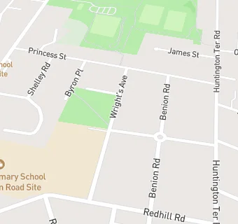 map for Redhill Infant School