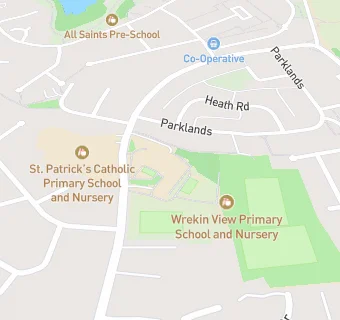 map for Park Junior School