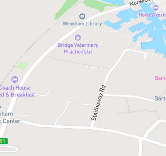 map for Overbury House Nursing Home