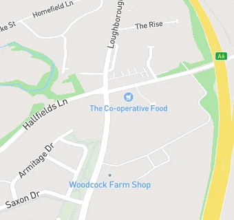 map for Rothley Sports & Social Club