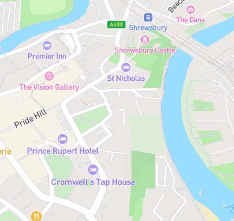 map for The Vegan Hub