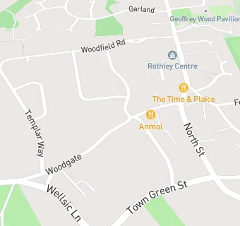 map for Rothley Pharmacy