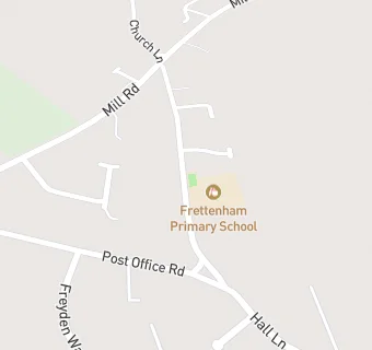 map for Norse Commercial Services At Frettenham Primary Partnership