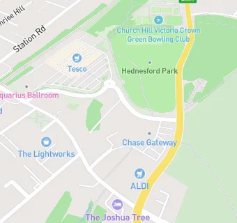 map for Hednesford Bingo Club