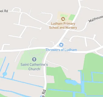 map for Ludham Butchers