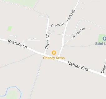 map for The Cheney Arms