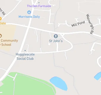 map for Hugglescote Social Club Ltd