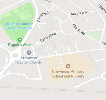 map for Shrewsbury Baptist Church