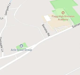 map for Flegg High Ormiston Academy