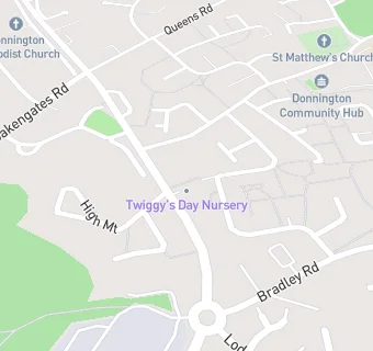 map for Twiggy's Day Nursery